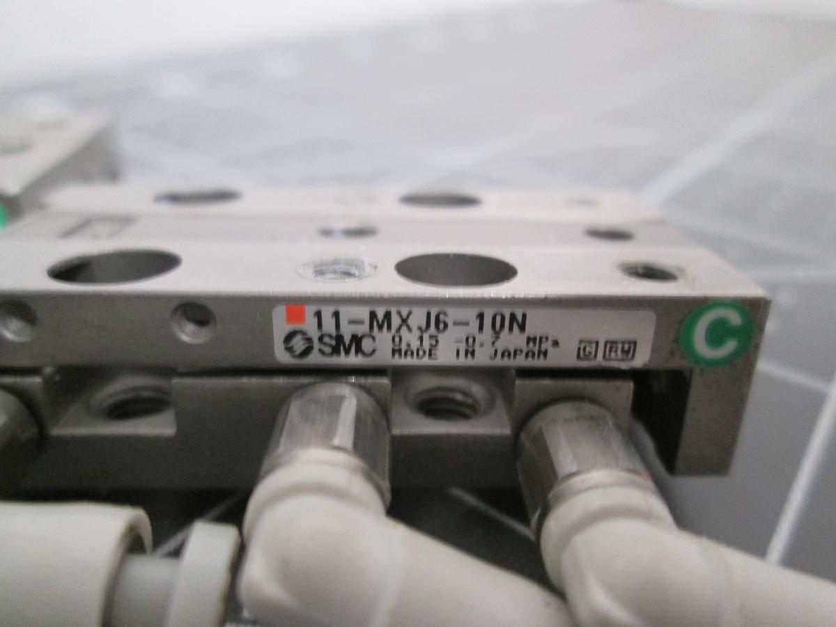 Used SMC 11-MXJ6-10N Air Slide Table Lot of 2