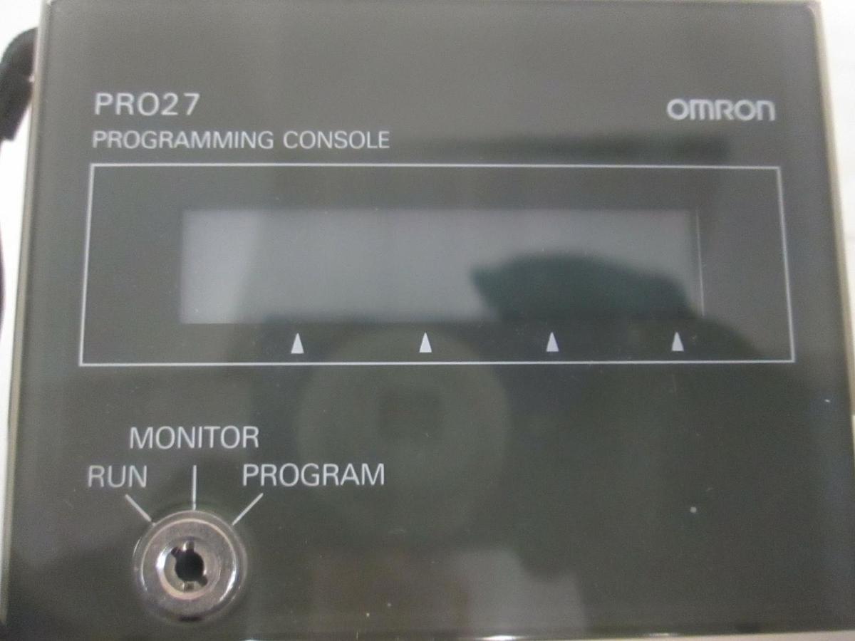 Omron C200H-PRO27-E, Handheld Programming Console, New w/ 2 Keys