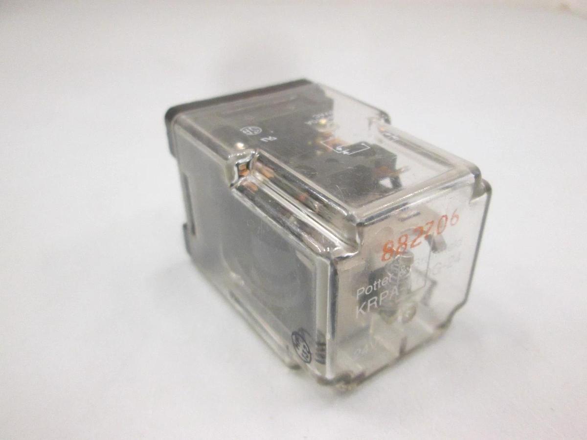 Used Potter & Brumfield, KRPA-11DG-24, 24VDC Relay, Used