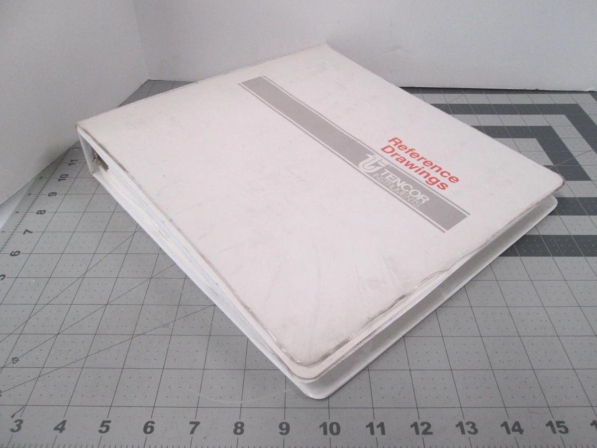 Used Tencor, Tencore P-1 Reference Drawings, 133680 REV. C 4/90, Used