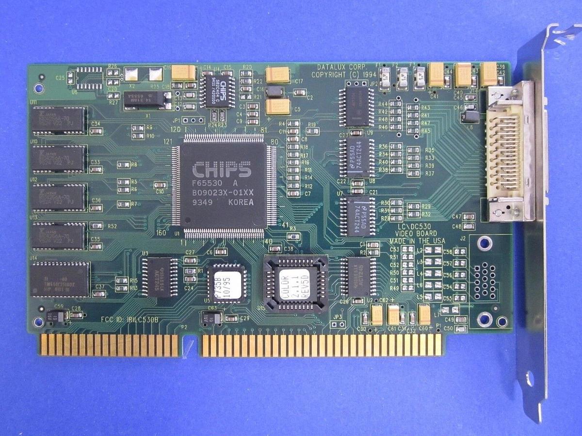Used Datalux LC/DC530 Video Board, PCB