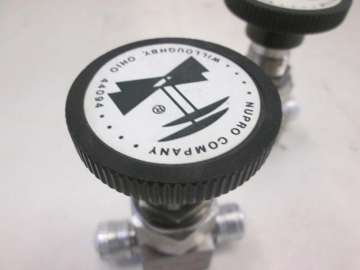 Used Swagelok, SS-DSVCR4, Manual Diaphragm Valve, Used, Lot of 2