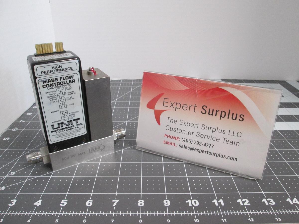 Used UNIT Instruments, UFC-1200A 20 SLPM N2 Mass Flow Controller