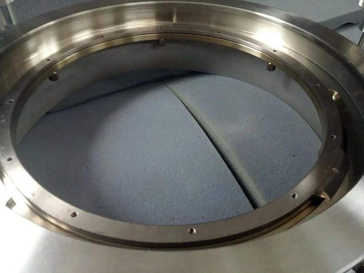 Used Kokusai 200mm Process Chamber Manifold Flange Plenum, Used