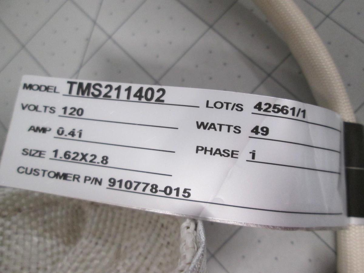 BH Thermal, TMS211402, Heater Jacket, Angle Valve, NW25 Flange, New