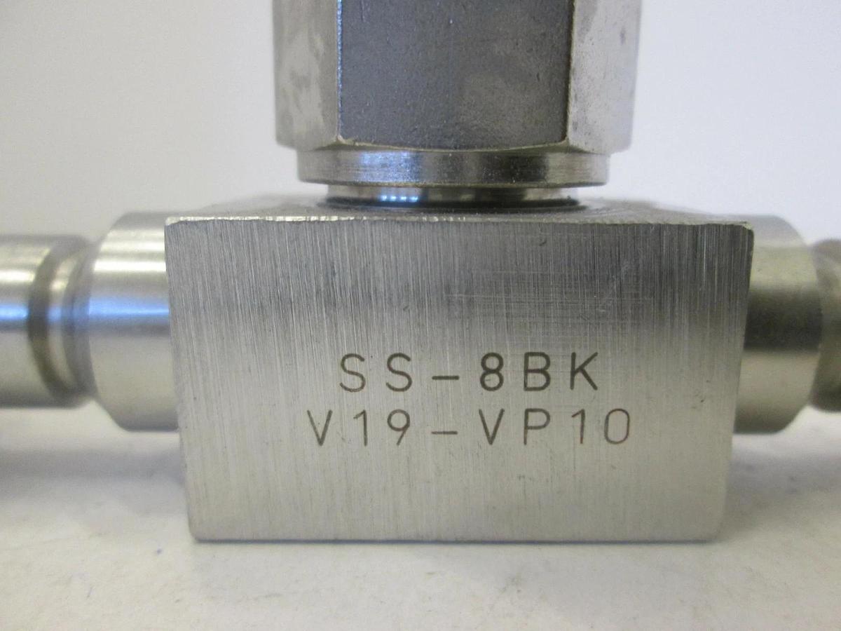 Used Swagelok, Bellows Valve, SS-8BK-V19-VP10, Used