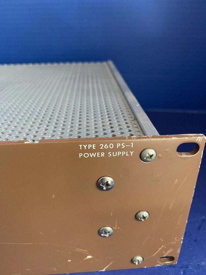 Used MKS Type 260 PS-1 Power Supply 260PS-1SPPC, Used