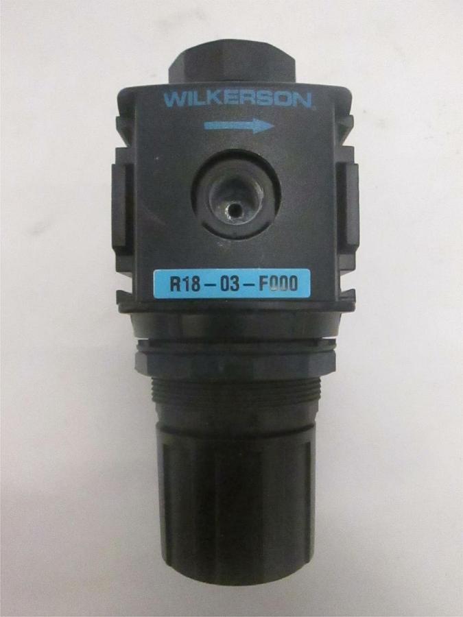 Used Wilkerson, Air Pressure Regulator, R18-03-F000, Used