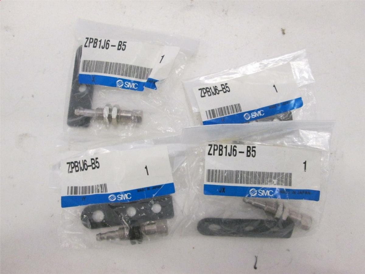 SMC, ZPB1J6-B5, Vacuum Pad Buffer, New, Lot of 4