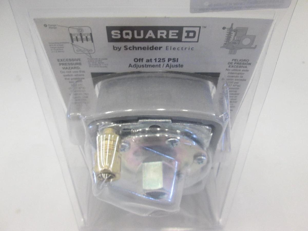 Used Square D, FHG12J52XCP, Pressure Switch Pump, New