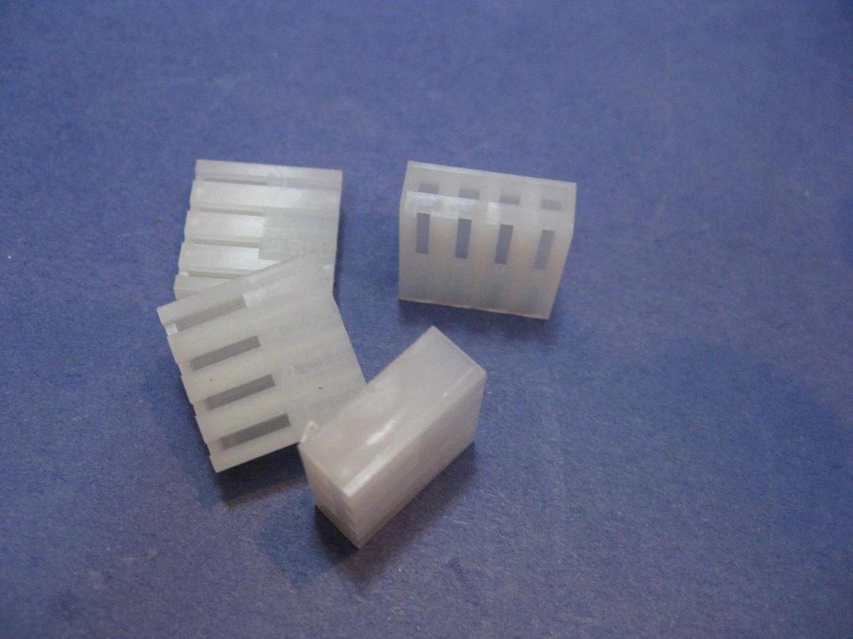 4 Position Crimp Term Housing JS-5001-4, Lot of 900+