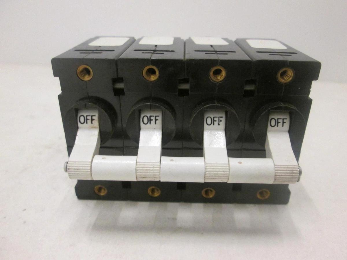 EATON HEINEMANN, JA4S-T3-A-0020-02E, CIRCUIT BREAKER, 4POLE, 20A, New