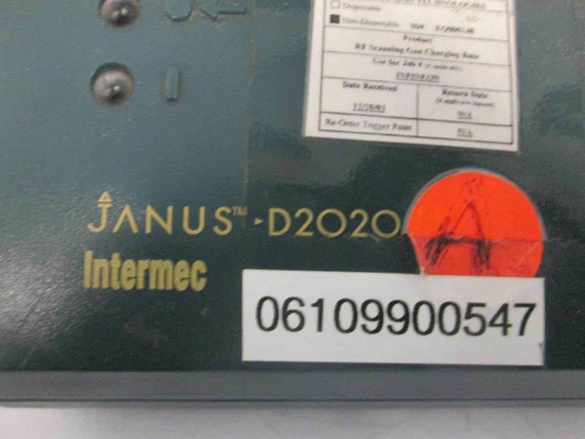 Used Intermec, Janus 2020, Barcode Reader w/ Dock and Battery, Used