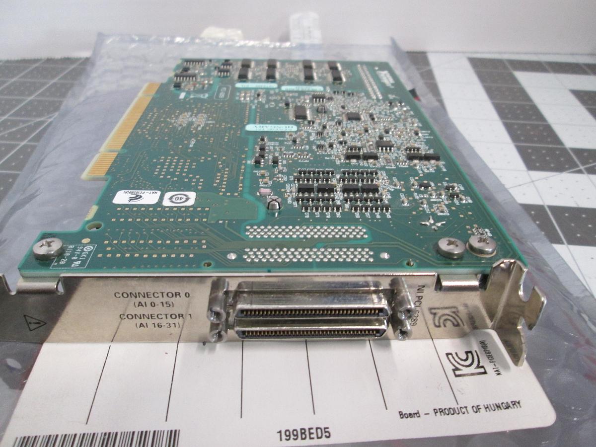Used National Instruments PCI-6289 M Series Multifunction DAQ Card 191342F-01L