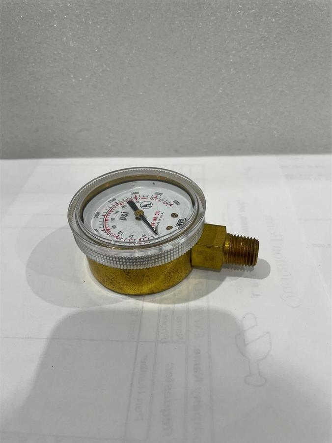 Used NT, Pressure Gauge, 0-330PSI, Used