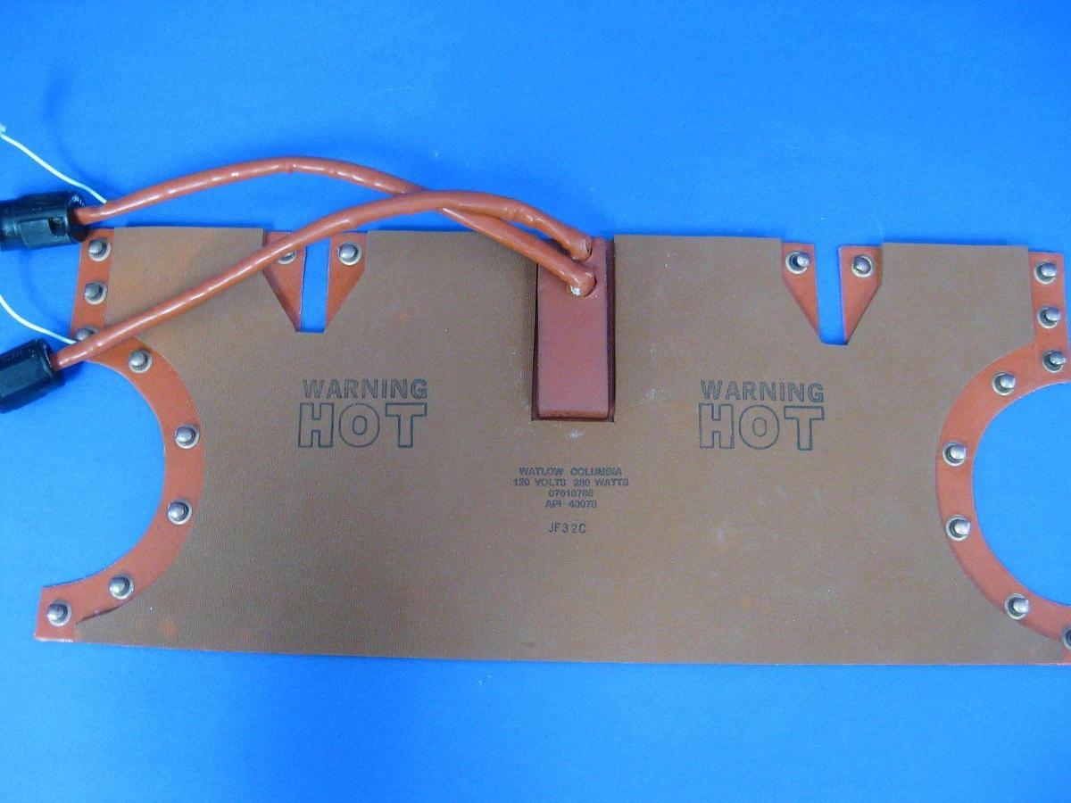 Used MKS HPS 9340-0198 Heater Jacket for ISO-100 Vacuum Valve, Used