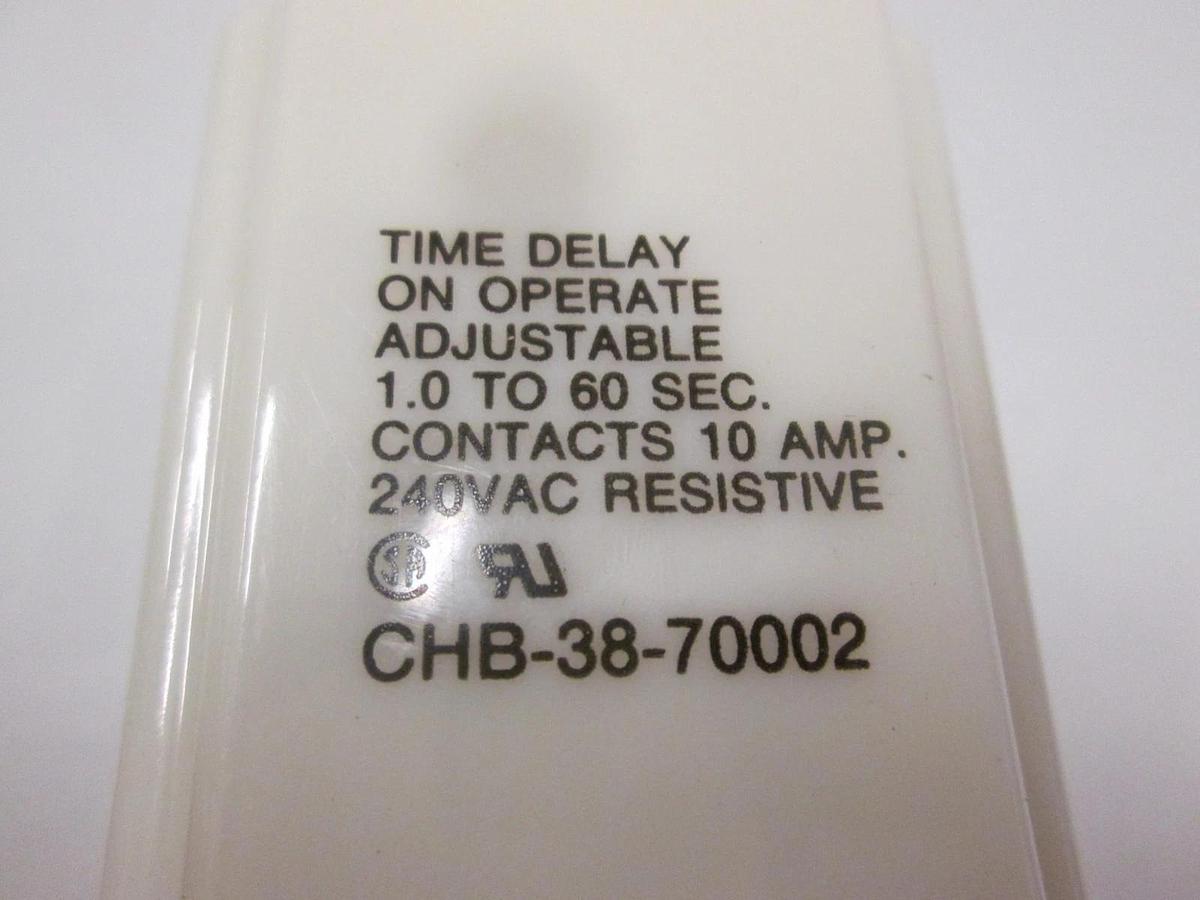 Used Potter & Brumfield, CHB-38-70002, Time Delay Relay, Used