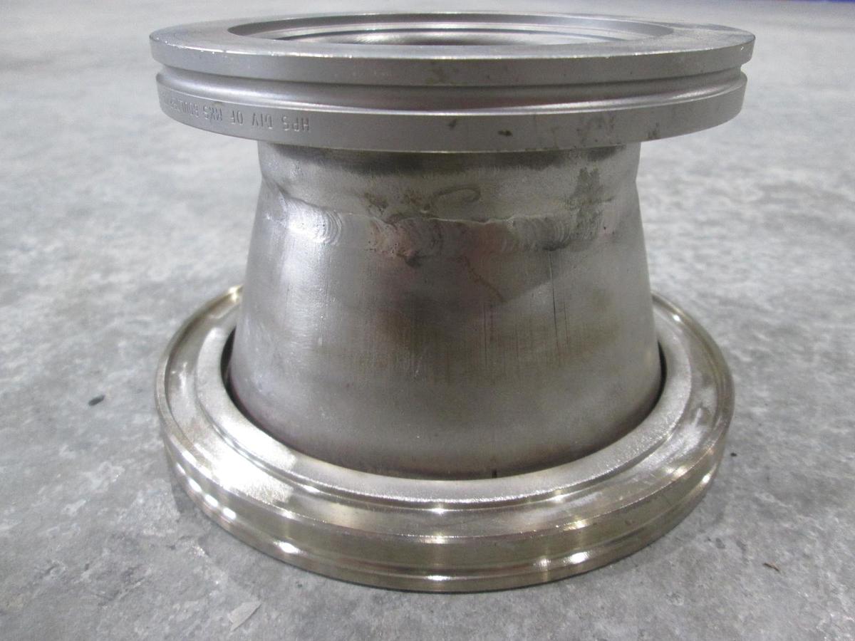Used Stainless Steel Adapter, 3 1/2", Used