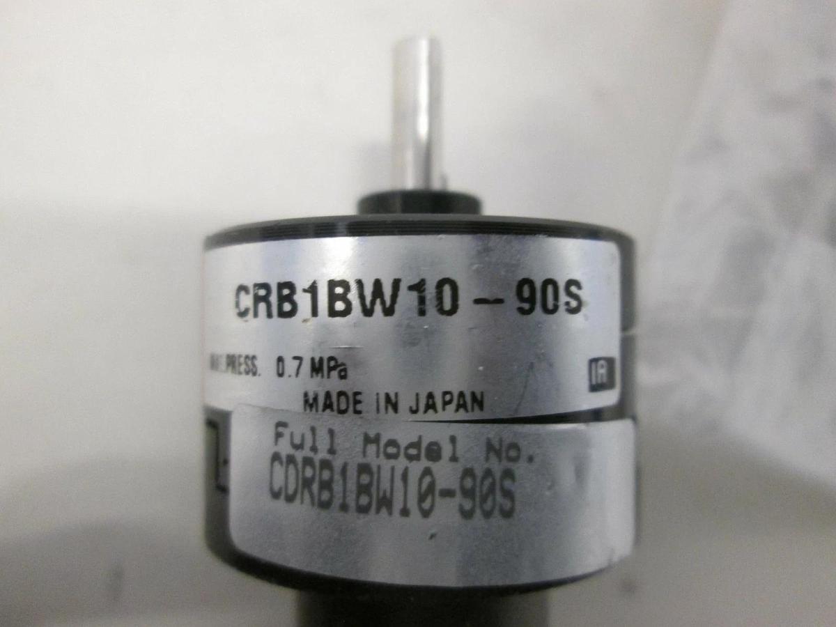 Used SMC, CRB1BW10-90S, Miniature Rotary Actuator, Used