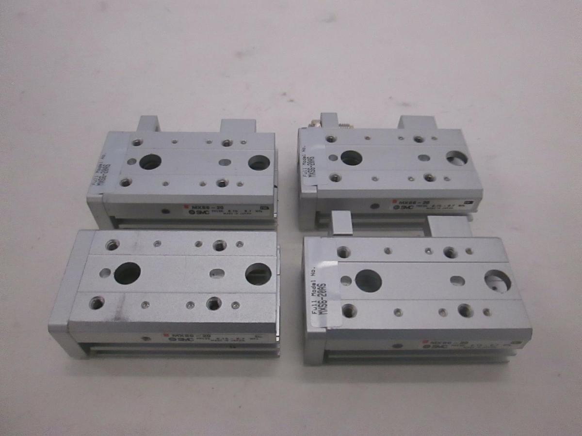 Used SMC, Slide Cylinder, MXS6-20, Used, Lot of 4