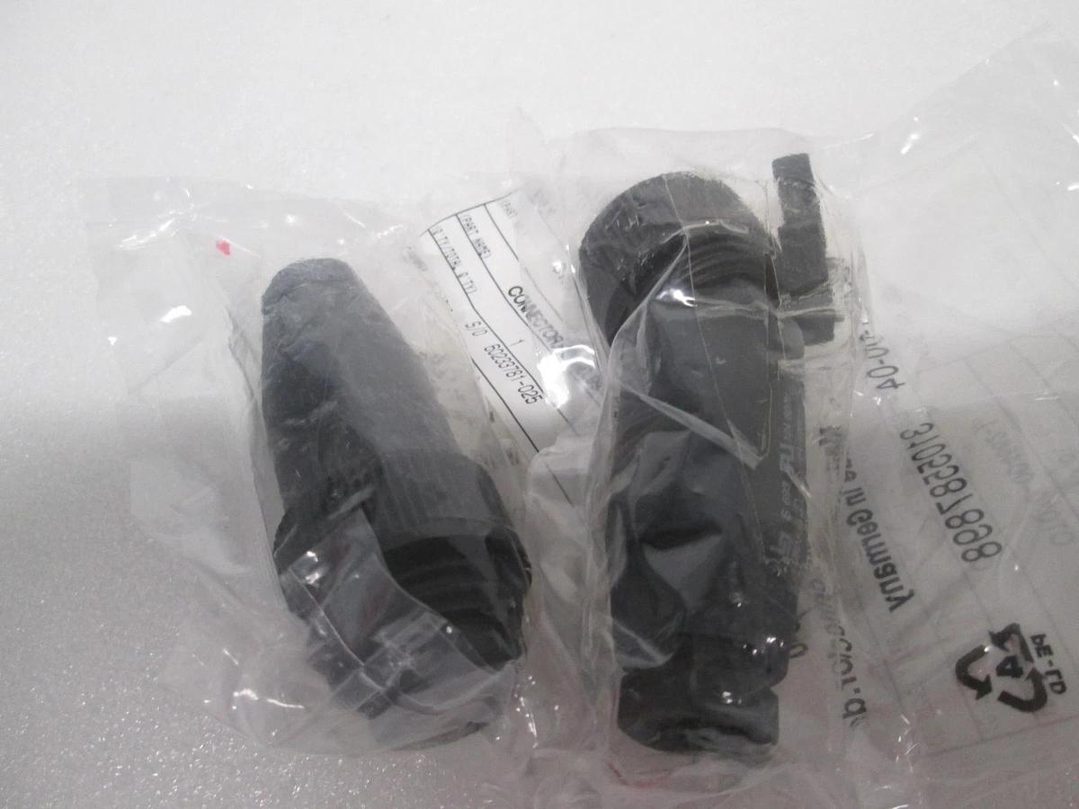 TEL Tokyo, Binder, Round Connector, 99-4221-00-04, New, Lot of 2
