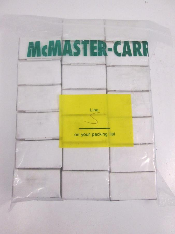 Used 1/2-20 fine thread hex nuts McMaster 316SS, 1/2-20 NF, Lot of 100