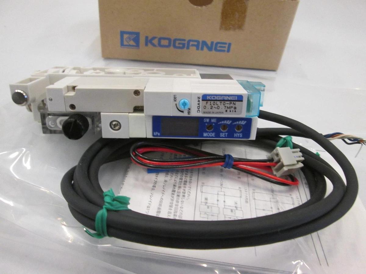 Koganei, F10LT0-PN, Solenoid Valve, .2-.7MPa, New