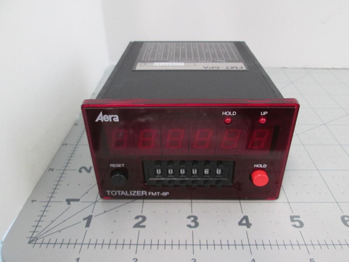 Used Aera, FMT-6P, Totalizer, New