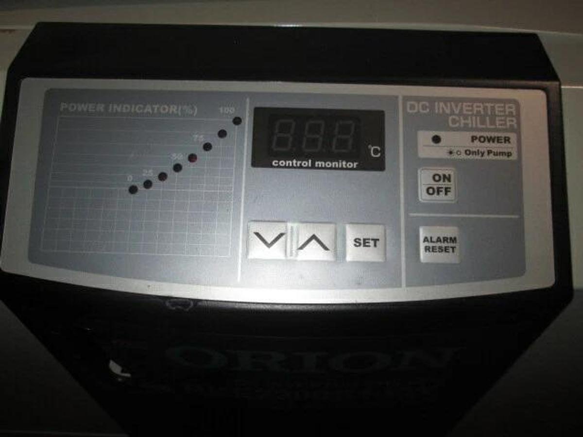 Used chiller 10.4kW Orion RKE2200B1-VW-G1-SP 220V 3-Phase DC Inverter Chiller