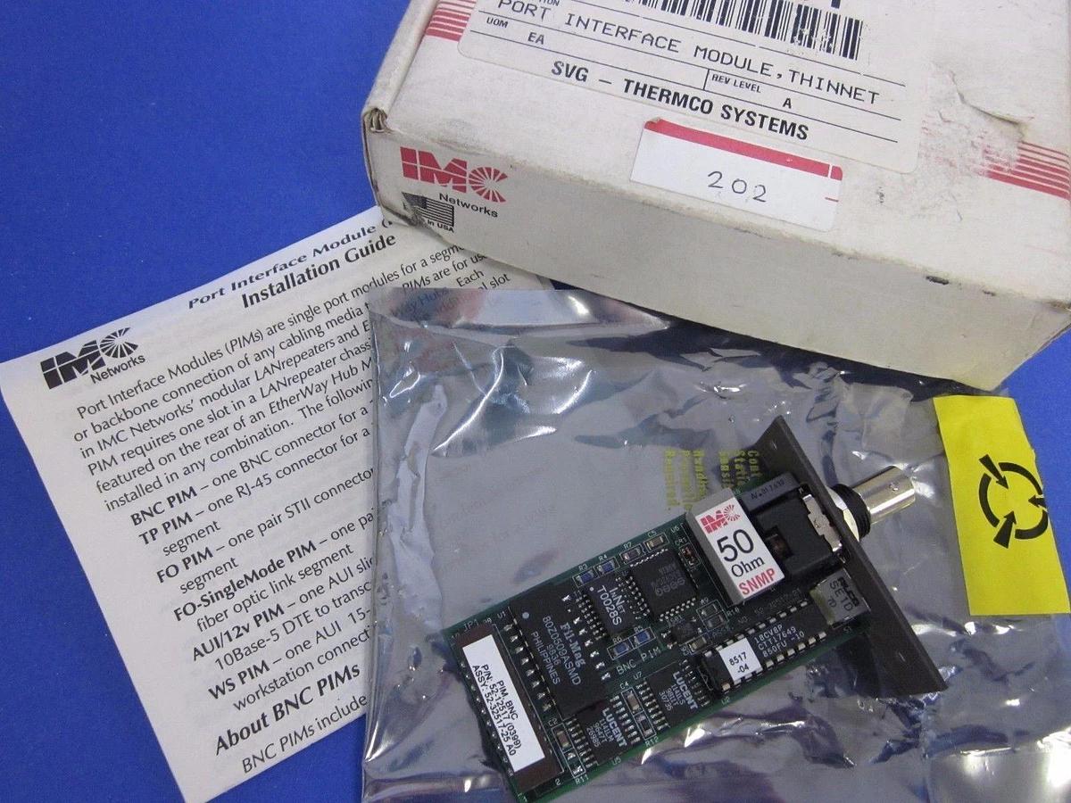 IMC Networks Thinnet Port Interface Module PWB 52-20517-21, SVG