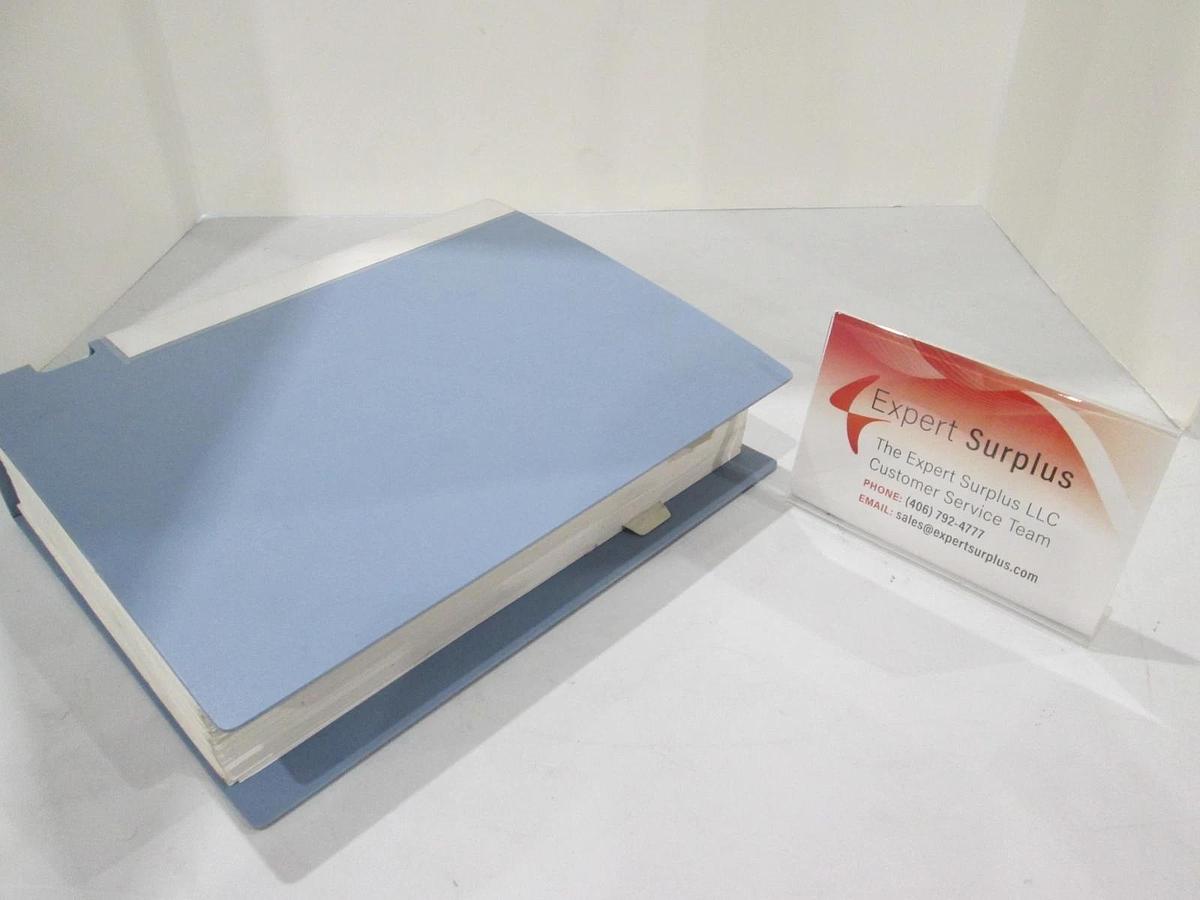 Used TEL Tokyo, Vertical Furnace, a-658SD, Software Manual, Used