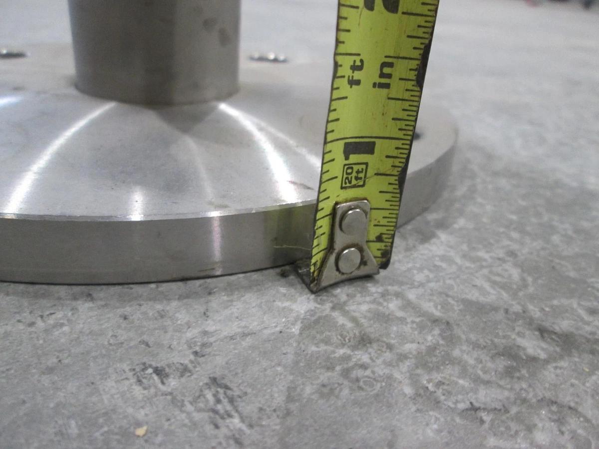 Used Edwards, Dry Pump Flange Adapter, 7 1/2", Used