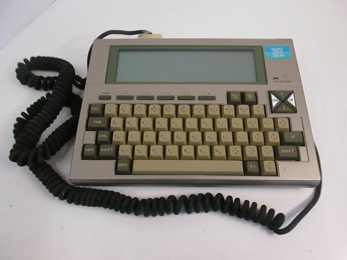 Used TEL Tokyo Electron NECV PC-8201 Hand-Held Personal Computer, Used