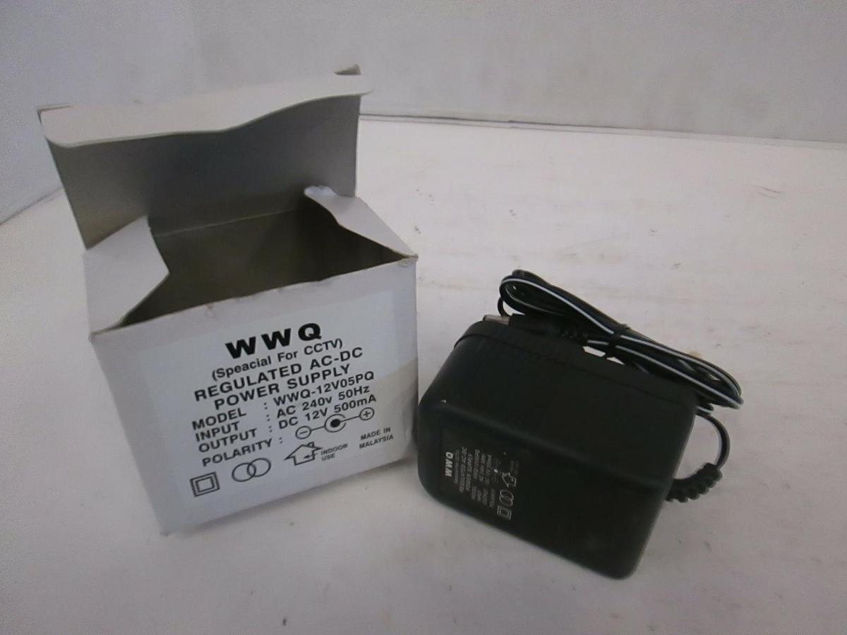 Used WWQ Regulated AC-DC Power Supply, WWQ-12V05PQ, NIB