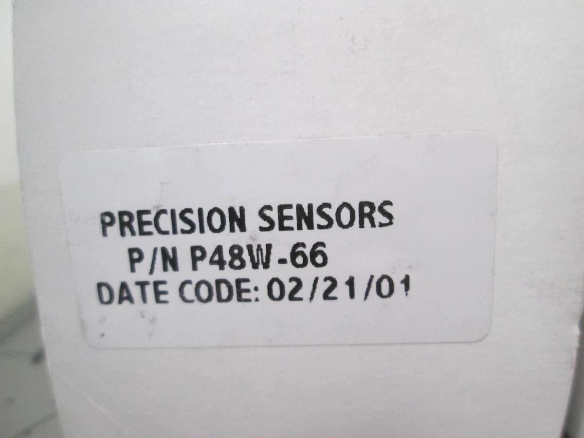 Precision Sensors, P48W-66, Pressure Switch, New, Lot of 2