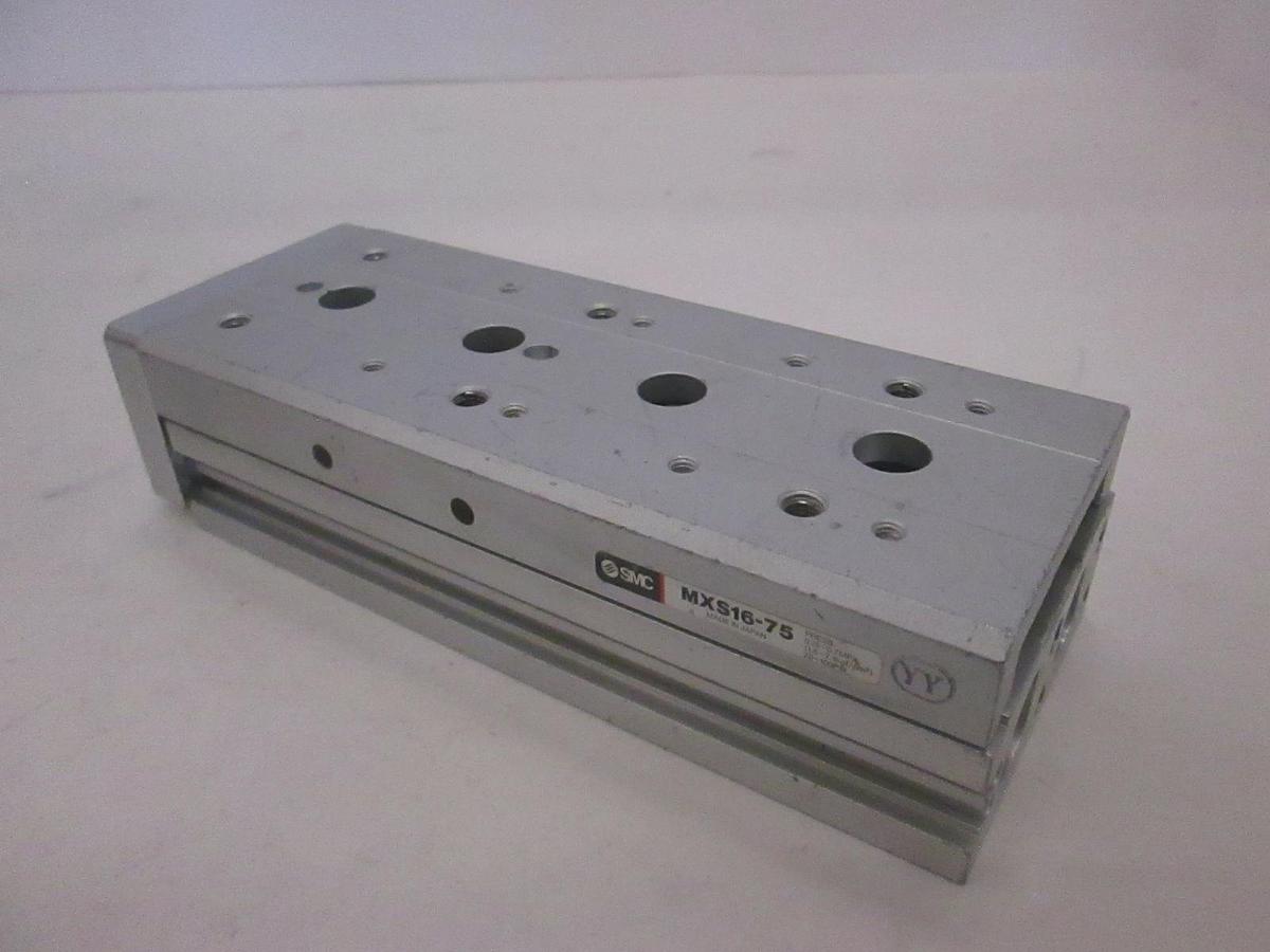 Used SMC, Slide Cylinder, MXS16-75, Used
