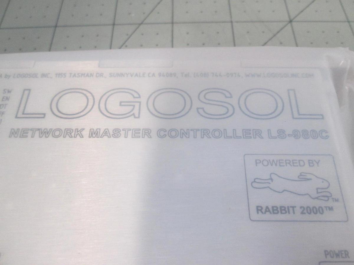 Logosol, LS-980C, Network Master Controller, RS-232, RS-485, Rabbit 2000, New