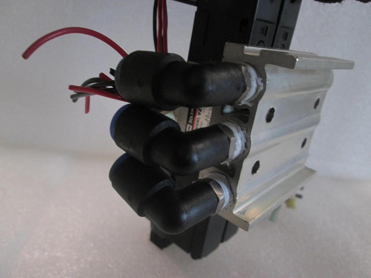 Used SMC, VZ3223, Solenoid Valve Block Assy, 2 Valves, Used