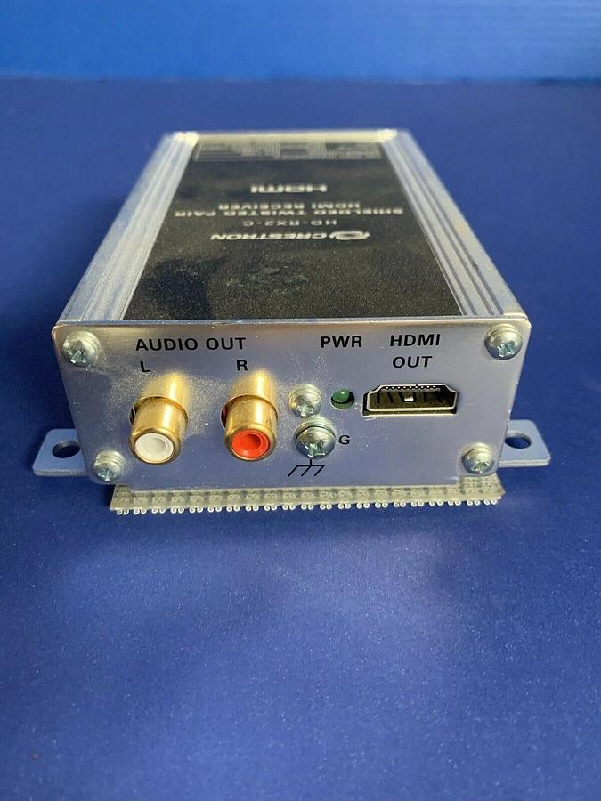 Used Crestron HD-RX2-C Shielded Twisted Pair HDMI Receiver, Used