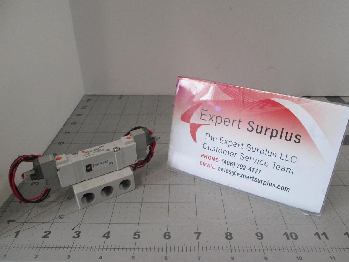 Used SMC, SY5240-6LOZ, Solenoid Valve, Used