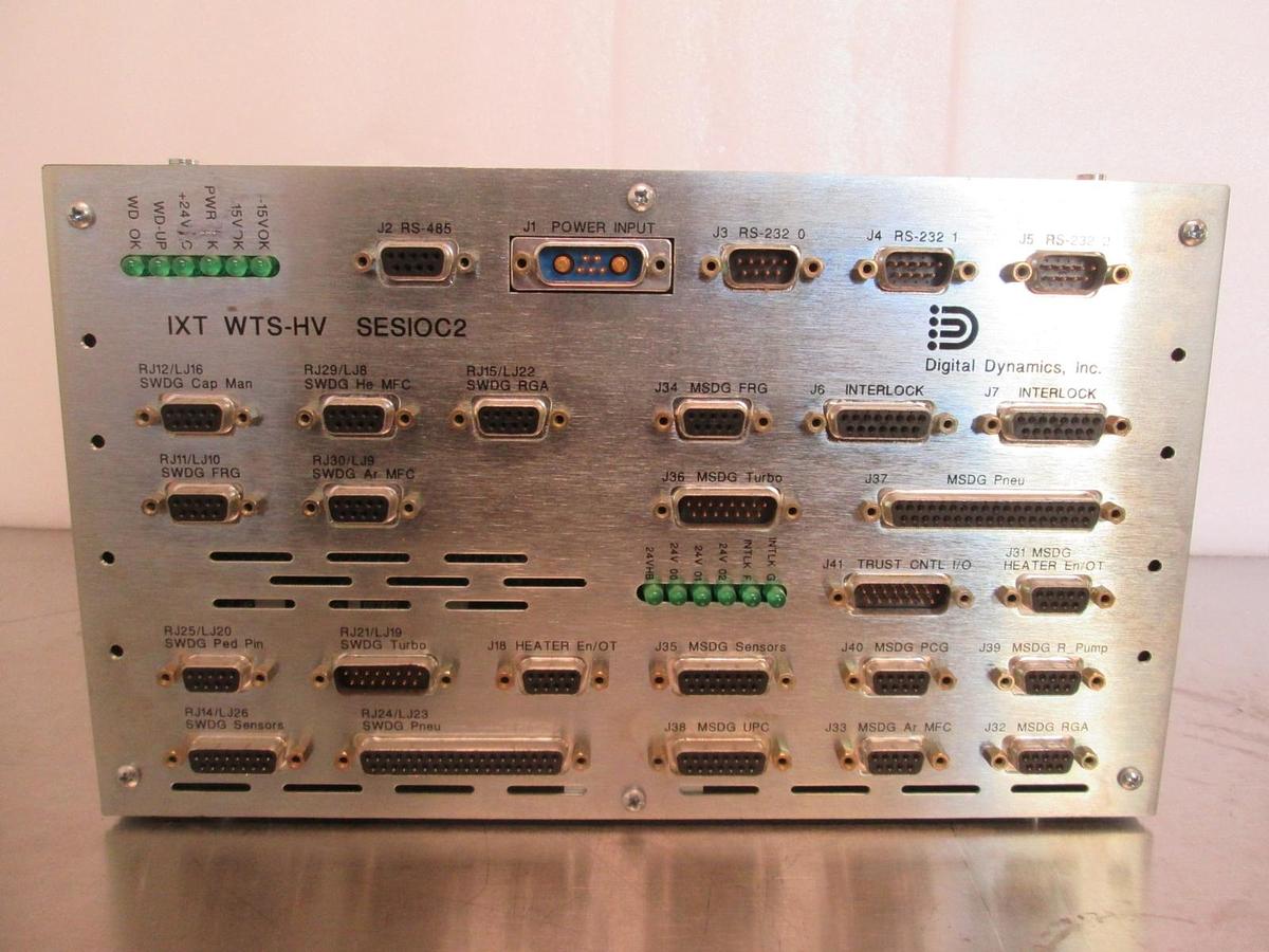 Used Digital Dynamics, IXT WTS-HV, SESIOC2, 02-254142-00, Used