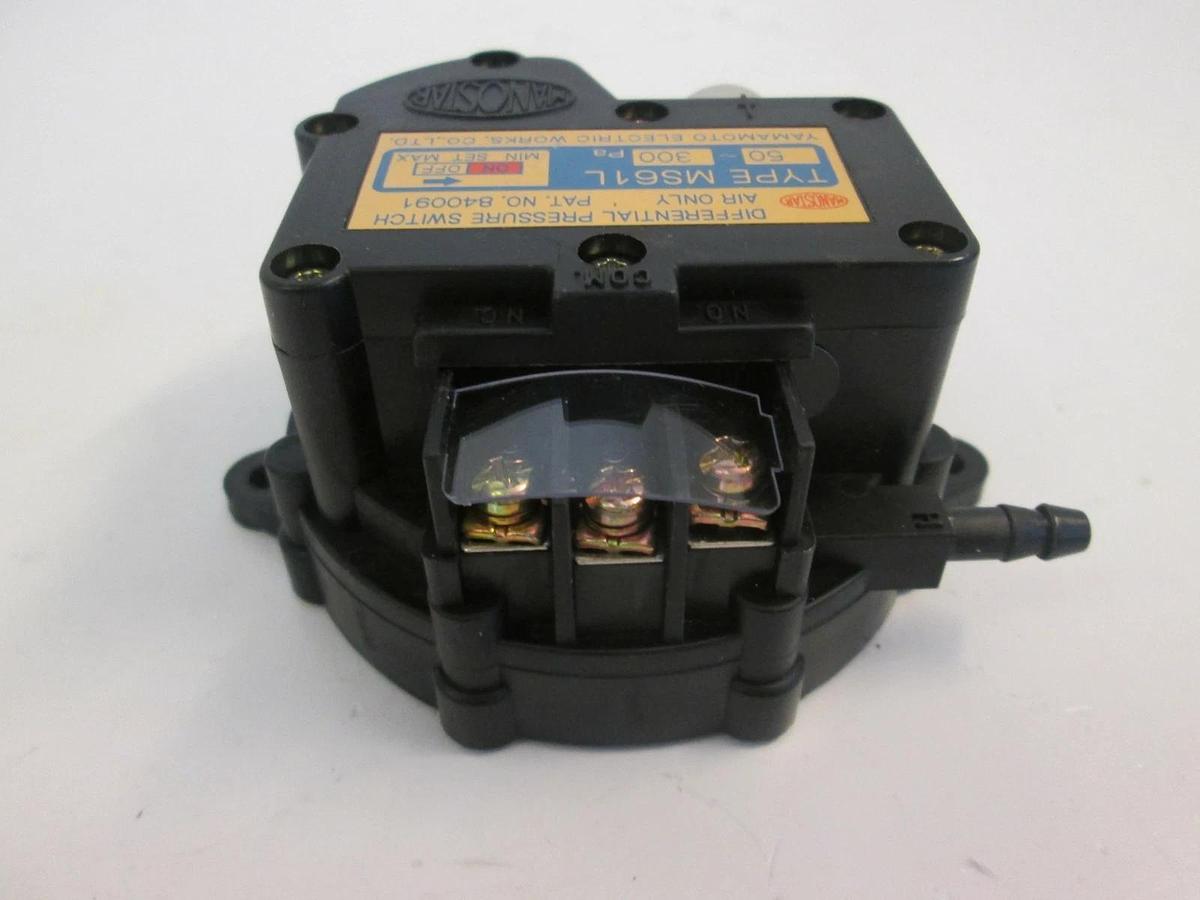 Used Yamamoto MS61L 50 - 300 Pa, Differential Pressure Switch