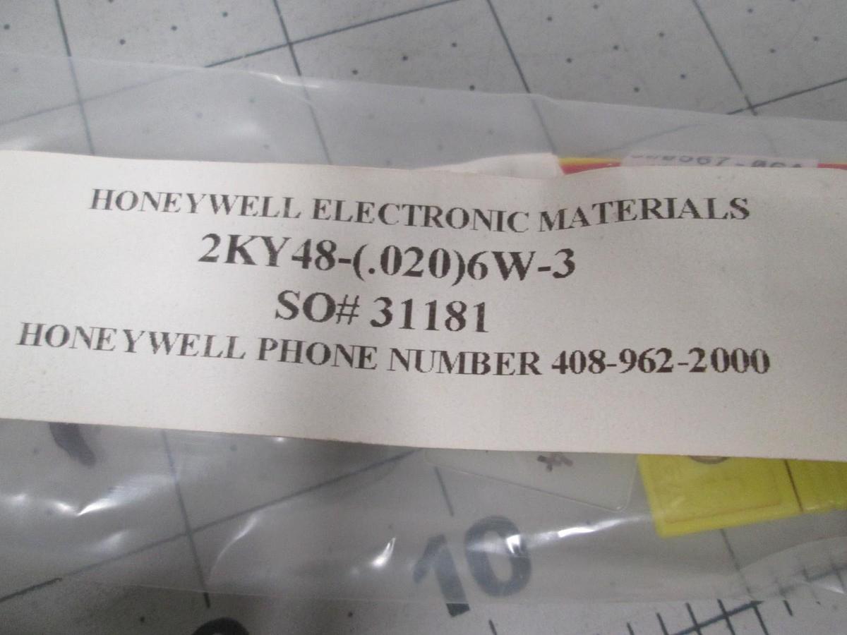 Johnson Matthey, 2KY48-(.020) 6W-3, Thermocouple, DBL 150mm, Type K, New