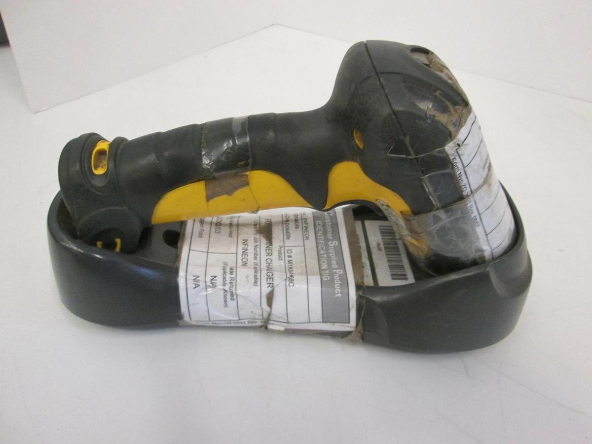 Used Symbol DS, Type: 21-64381, Wireless Barcode Scanner w/ Charging Dock, Used