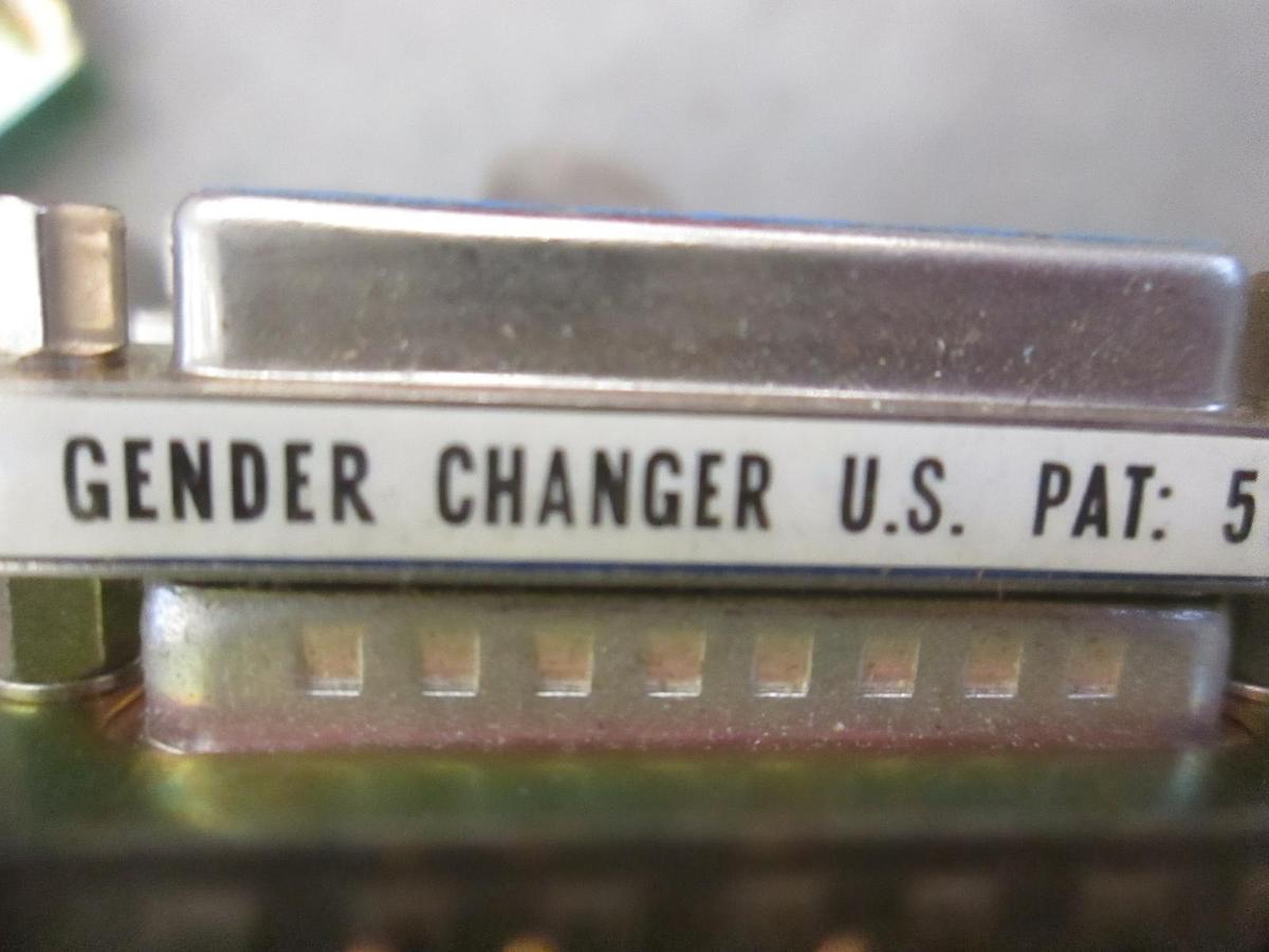 Used Digital 11 Pin Connector w/ 50-15588-01 PCB, 3 Gender Changers, Used