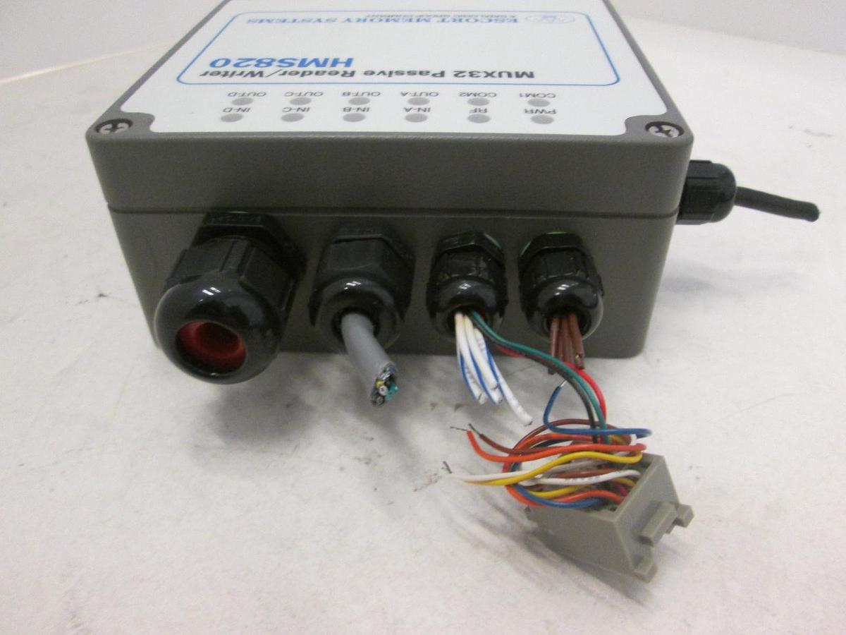 Used Escort Memory Systems, MUX32 Passive Reader/Writer, HMS820, Used