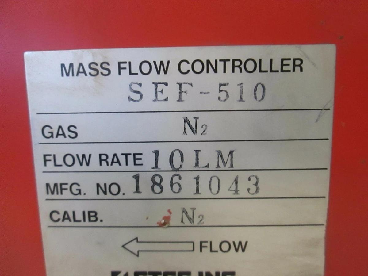 Used Stec, SEF-510, Mass Flow Controller, 10 LM, N2, Used