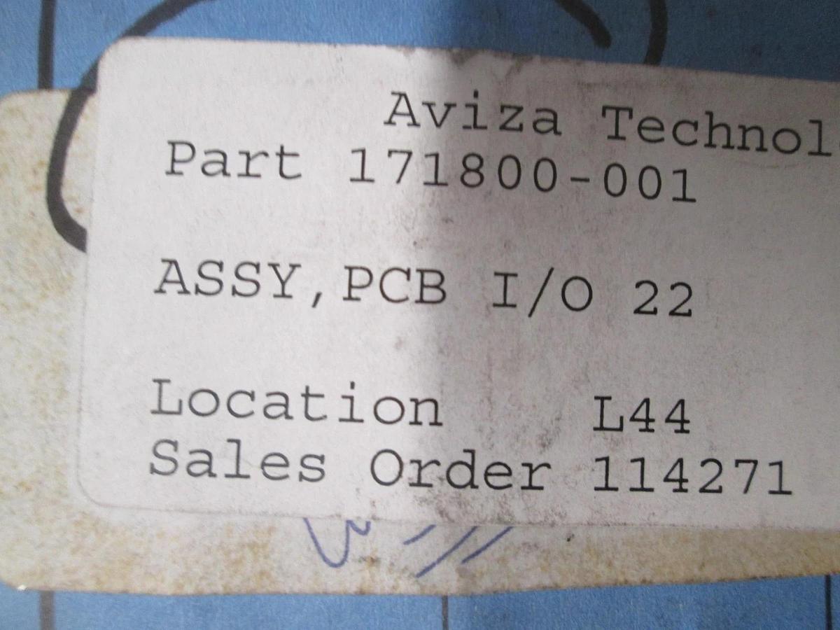 Used Novus Corp., 171800-001, I/O 22 PCB Assy, Used