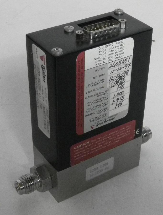 Used Tylan MFC 5900 Series, Helium HE, Range- 100 SCCM, Used