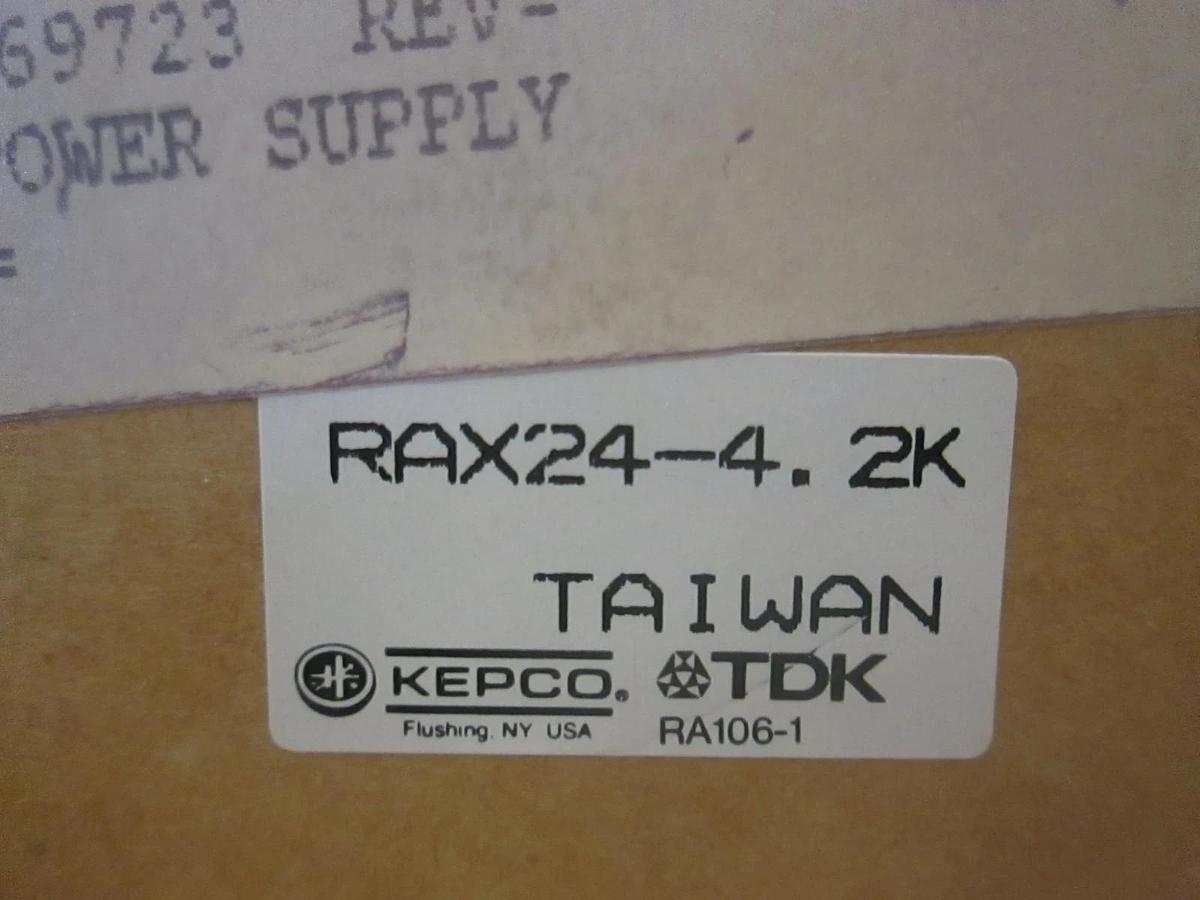 Kepco, Power Supply, RAX24-4.2K, New
